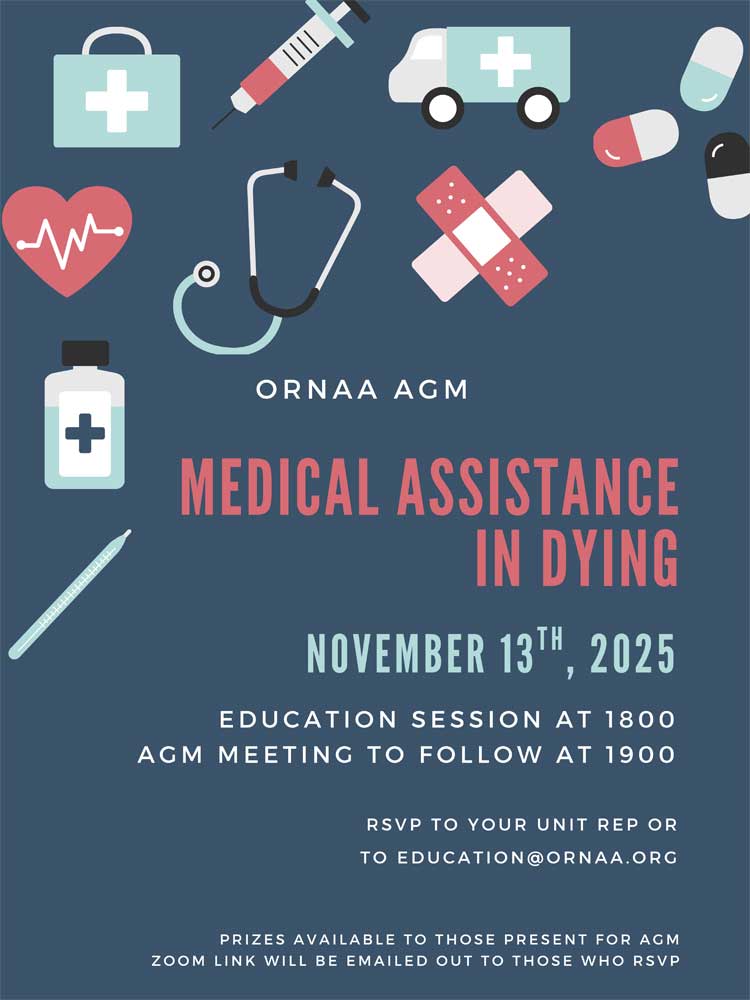 ORNAA AGM, November 13, 2025