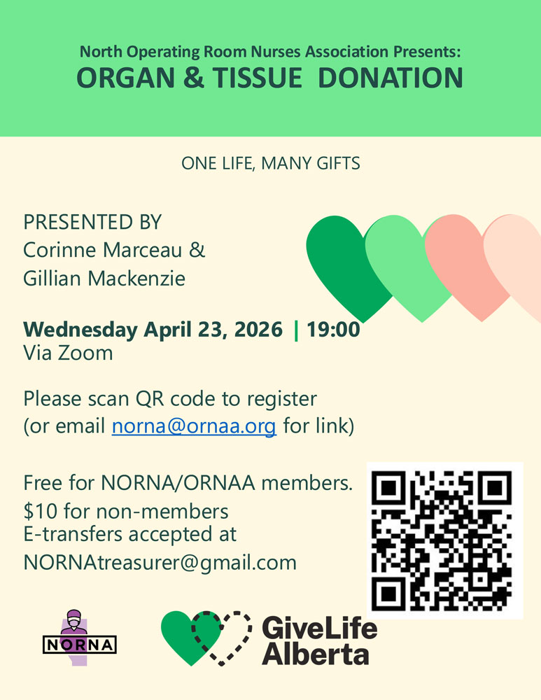 NORNA Education Session, April 23, 2026